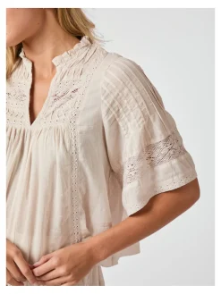 NEO NOIR TOPP SIAMA S VOILE IVORY