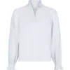 NEO NOIR BLOUSE BRIELLE SOLID WHITE