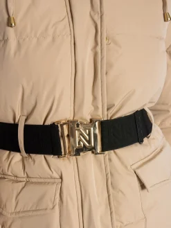 NIKKIE JACKET ERDA LONG PUFFER HUMMUS