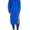 NORR DRESS LINDSAY KNIT BLUE