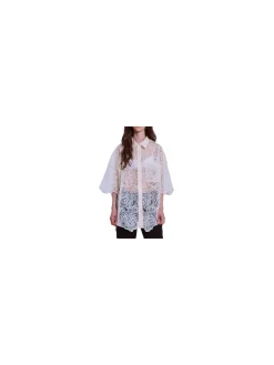 NORR SHIRT ROMA OVERSIZE IVORY