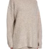 NORR TOP FILINE KNIT LIGHT BEIGE