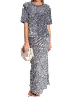 NORR TOP MILAN TEE SILVER