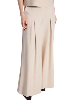 NORR TROUSERS KAMIN WIDE BEIGE