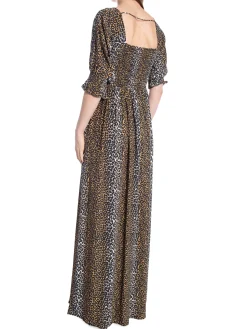 NOTES DU NORD DRESS TAYLOR LEOPARD