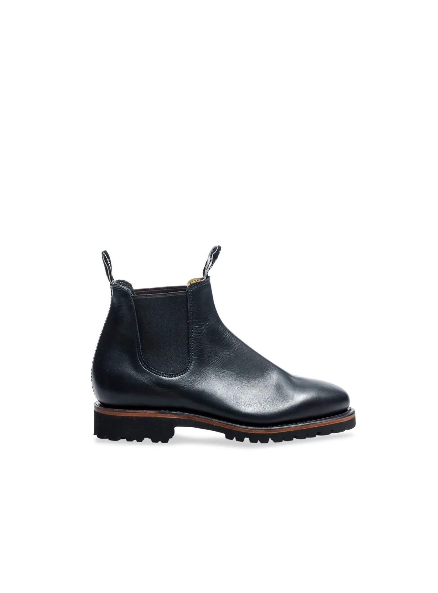 R.M WILLIAMS BOOTS ADELAIDE D BLACK