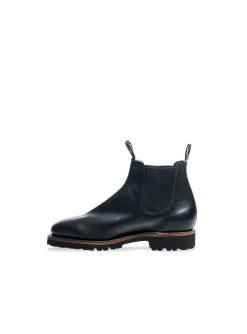 R.M WILLIAMS BOOTS ADELAIDE D BLACK