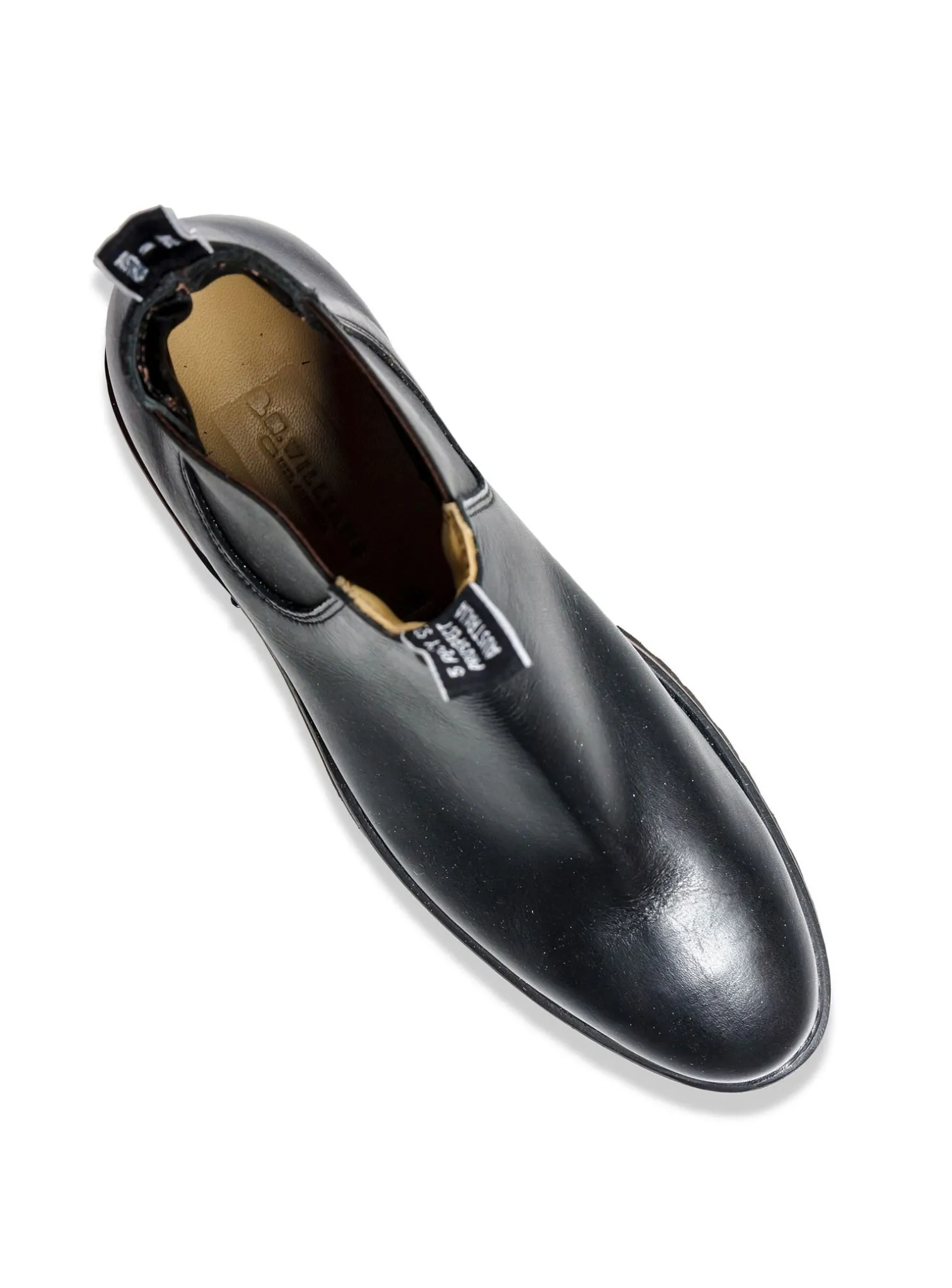 R.M WILLIAMS BOOTS ADELAIDE D BLACK