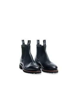 R.M WILLIAMS BOOTS ADELAIDE D BLACK