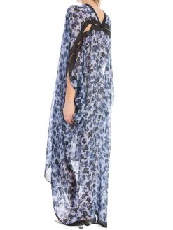 RODEBJER CAFTAN AGAVE VIOLET DITSY BLUE