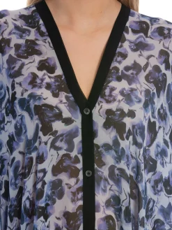 RODEBJER CAFTAN AGAVE VIOLET DITSY BLUE