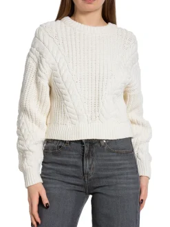 RODEBJER SWEATER VIOLET UNBLEACHED