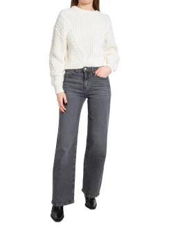 RODEBJER SWEATER VIOLET UNBLEACHED