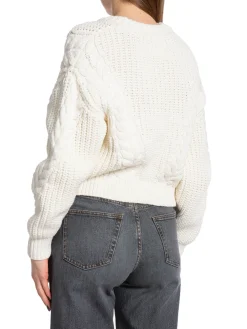 RODEBJER SWEATER VIOLET UNBLEACHED