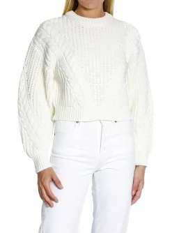 RODEBJER SWEATER VIOLET UNBLEACHED