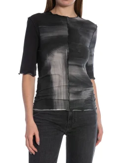 RODEBJER TOPP SAMANTHA WASH BLACK