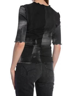 RODEBJER TOPP SAMANTHA WASH BLACK