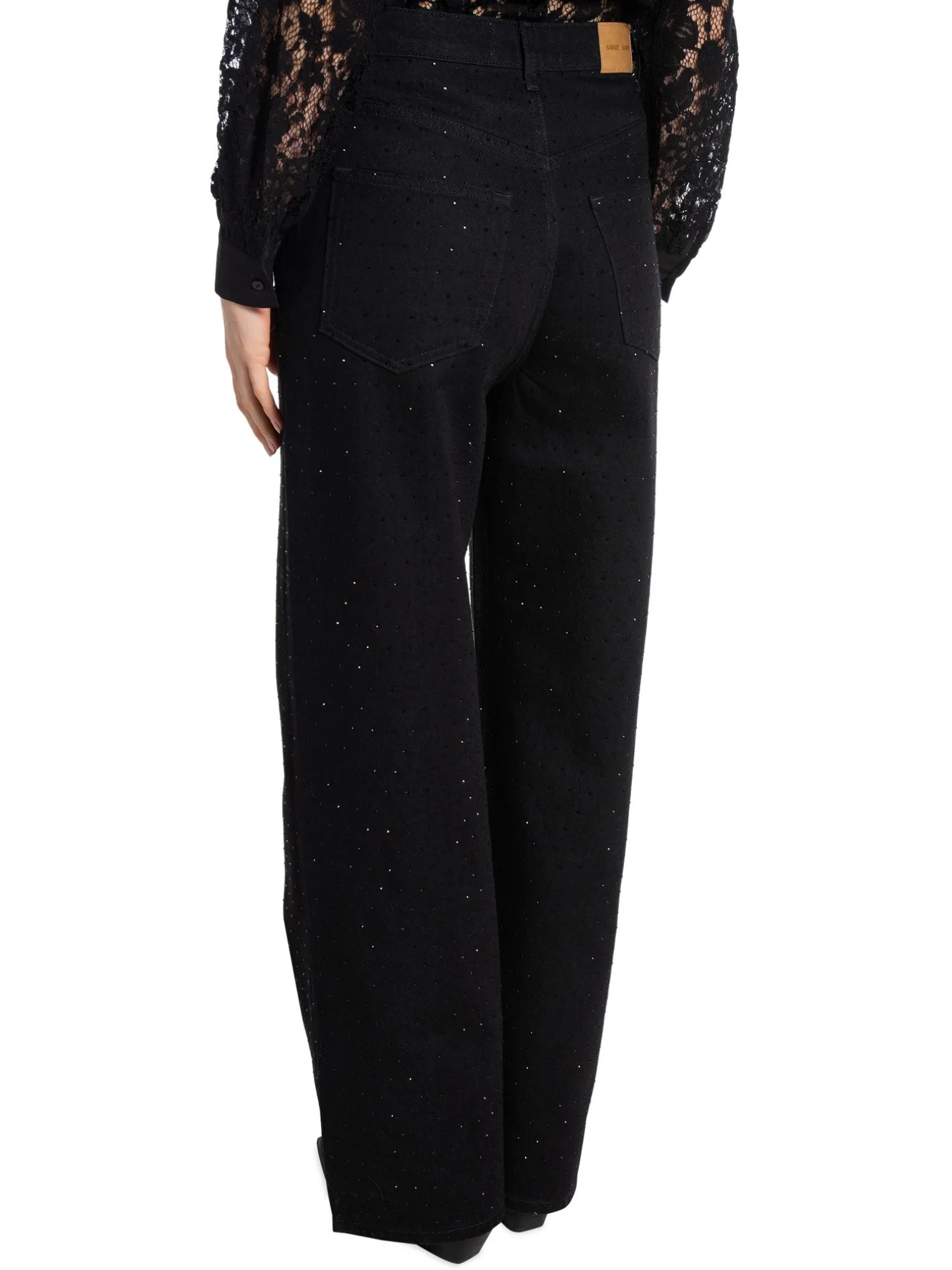SAMSØE SAMSØE JEANS SHELLY BLACK CRYSTAL
