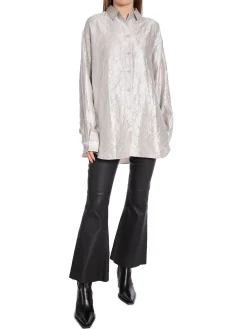 SAMSØE SAMSØE SHIRT ALFRIDA WARM SILVER