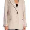 SECOND FEMALE BLAZER SERA BEIGE MELANGE