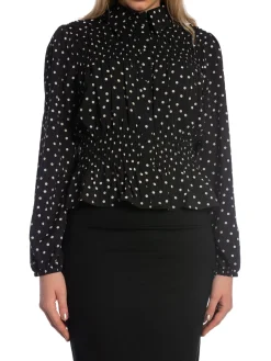 SECOND FEMALE BLOUSE TUVA BLACK