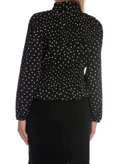 SECOND FEMALE BLOUSE TUVA BLACK