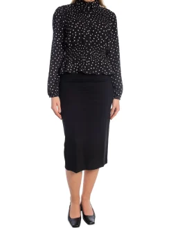 SECOND FEMALE BLOUSE TUVA BLACK