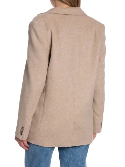 SELECTED FEMME BLAZER SASJA WOOL SANDSHELL