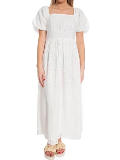 SELECTED FEMME DRESS ANELLI SNOW WHITE