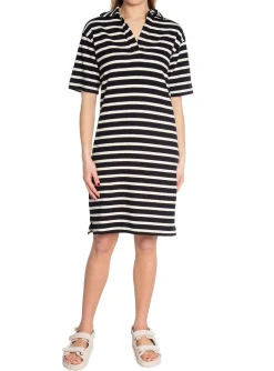 SELECTED FEMME DRESS TALA STRIPES BLACK