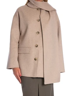 SELECTED FEMME JACKET PAM HANDMADE SCARF JACKET