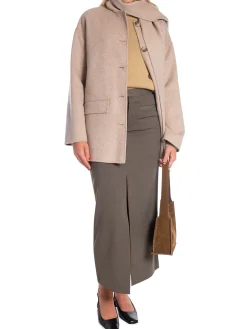 SELECTED FEMME JACKET PAM HANDMADE SCARF JACKET