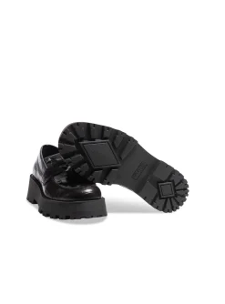 SELECTED FEMME LOAFER CORA KILTIE TASSLE POLIDO CHESTNUT