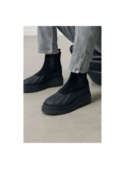 SELECTED FEMME LOW CHELSEA BOOTS AUDREY BLACK