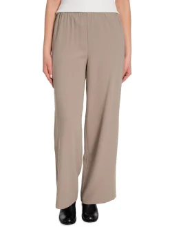 SELECTED FEMME PANTS TINNI RELAXED MW WIDE GREIGE