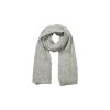 SELECTED FEMME SCARF MALINE KNIT SCARF LIGHT GREY MELANGE