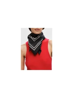 SELECTED FEMME SCARF MIO BLACK