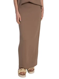 SELECTED FEMME SKIRT KARA GREIGE