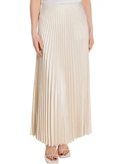 SELECTED FEMME SKIRT TINA HW ANKLE PLISSE BIRCH