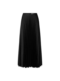 SELECTED FEMME SKIRT TINA HW ANKLE PLISSE BLACK