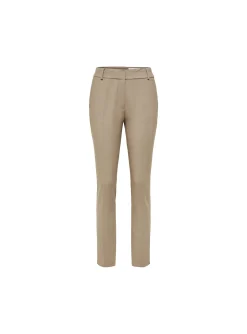 SELECTED FEMME SLIM PANTS RITA MW CAMEL MELANGE