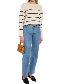 SELECTED FEMME SWEATER LIVA LS KNIT O-NECK BIRCH