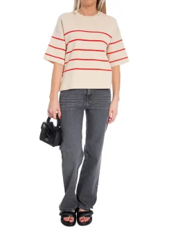 SELECTED FEMME TOP LIVA BIRCH