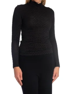 SELECTED FEMME TOP TIMMI LS HIGH NECK STRUCTURE TOP