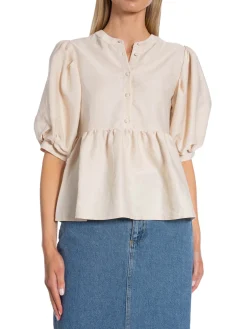 SELECTED FEMME TOP WINDY SANDSHELL