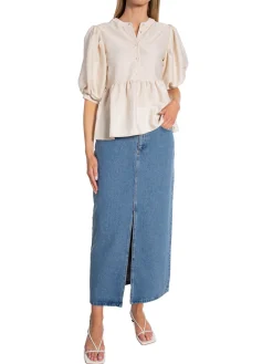 SELECTED FEMME TOP WINDY SANDSHELL