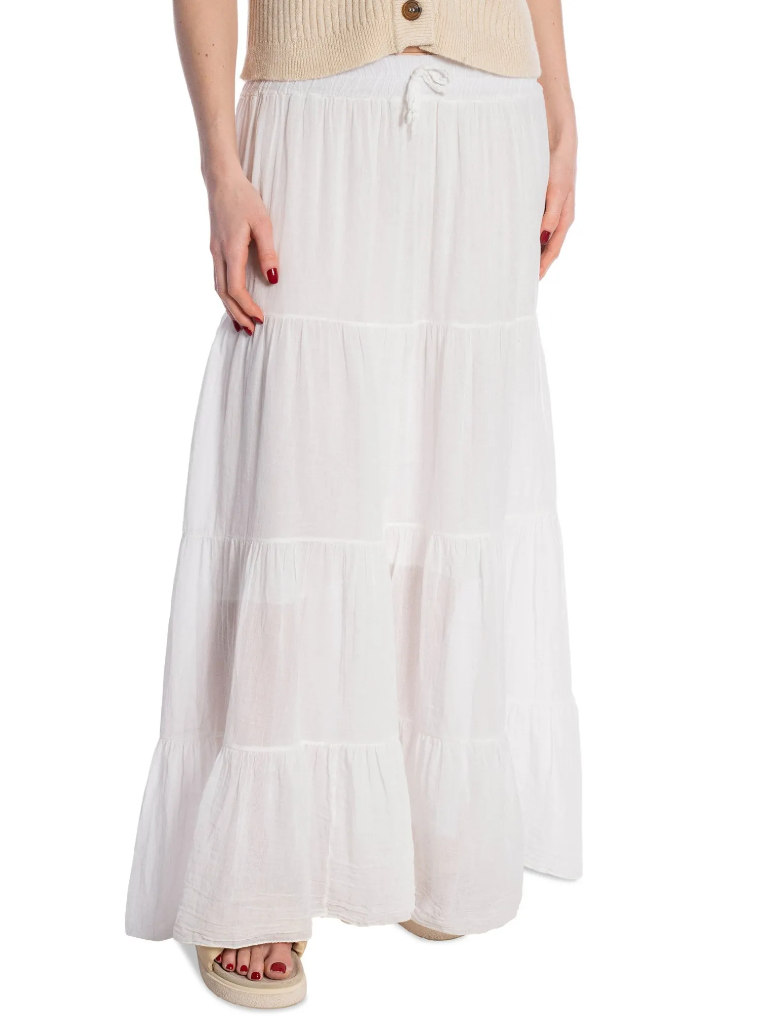 SKIRT VERY WIDE WHITE