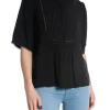 SOFT REBELS BLOUSE SRLINDA BLACK