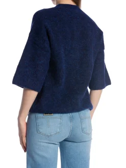 SOFT REBELS CARDIGAN SRHEMA SS CARDIGAN KNIT TOTAL ECLIPSE