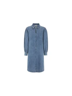 SOFT REBELS DRESS KEIRA DARK BLUE DENIM